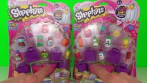 New Season 2 Shopkins 12 Packs Unboxing & Toy Review   Surprise Blind Bags, Moose Toys
