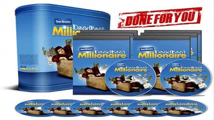Dan Brock´s  Deadbeat Millionaire