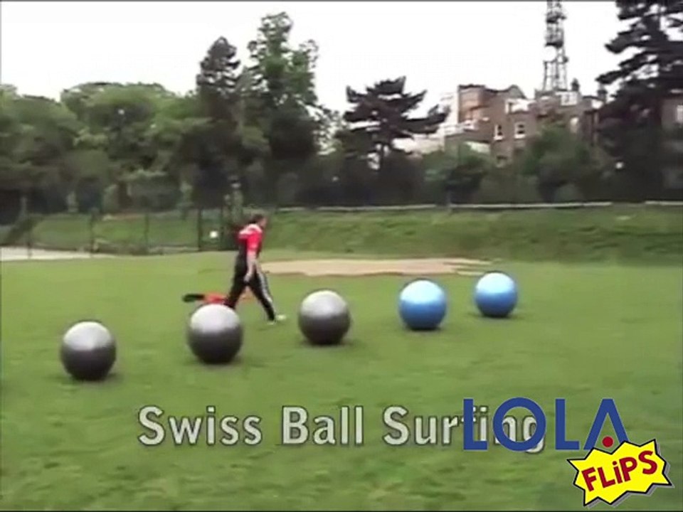 Swiss Ball Surfers