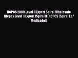 Ebook HCPCS 2009 Level II Expert Spiral Wholesale (Hcpcs Level II Expert (Spiral)) (HCPCS (Spiral