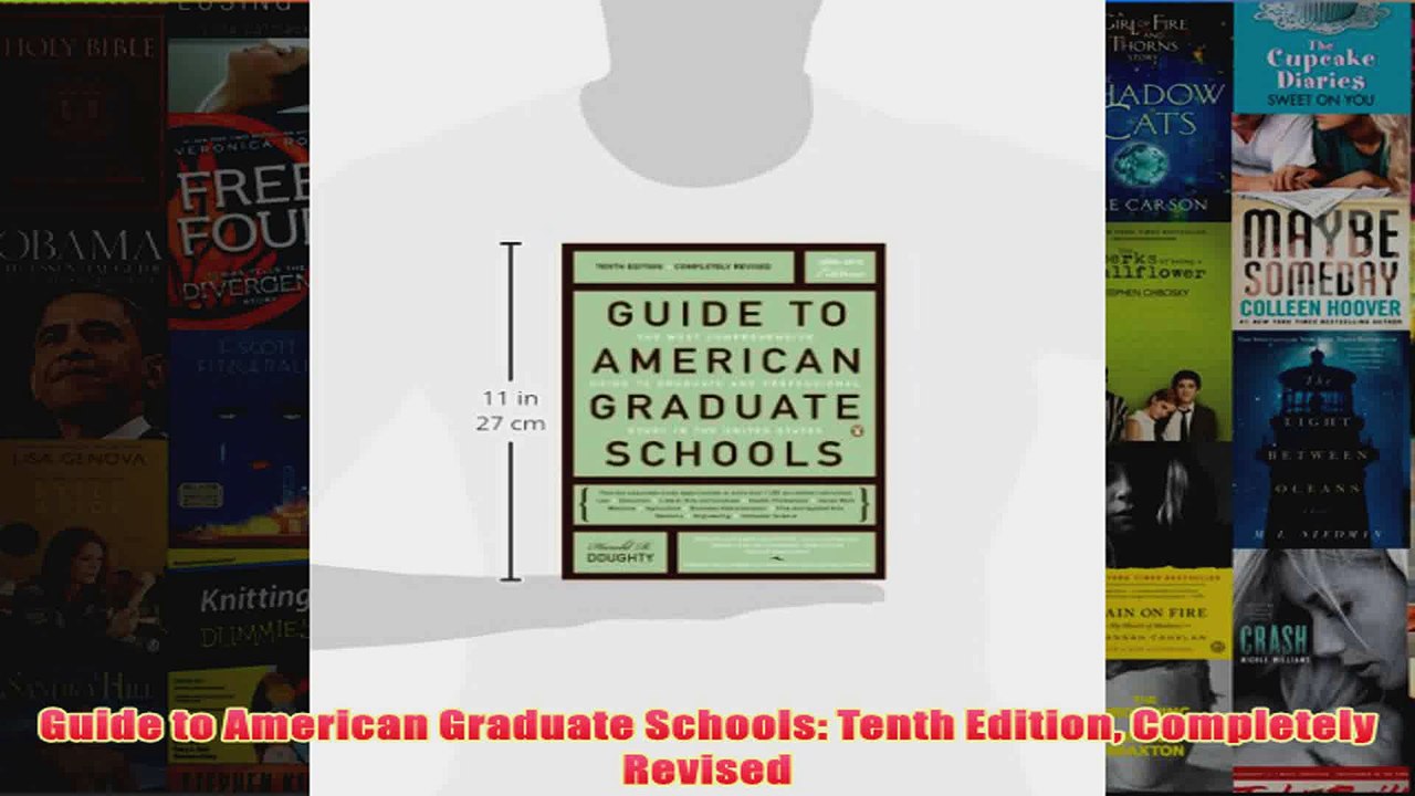 Download PDF  Guide to American Graduate Schools Tenth Edition Completely Revised FULL FREE