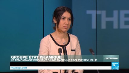 Nadia Murad, jeune Yazidie enlevée par le groupe EI : "Nous n’étions pas en vie"