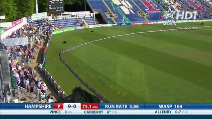 HD  Michael Carberry 59 off 40 Vs Glamorgan   NatWest T20 Blast 2014