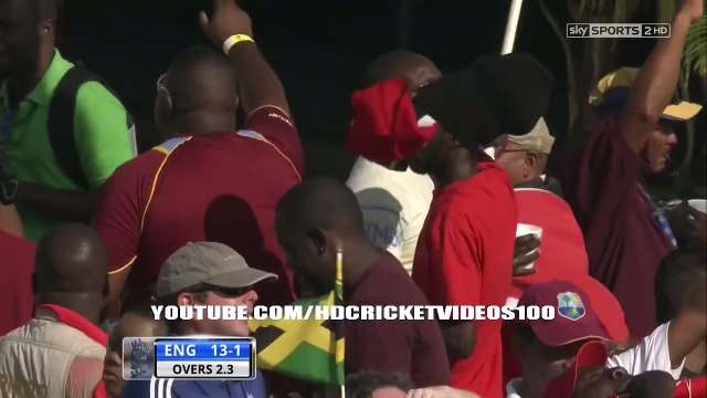 Samuel Badree 3 Wickets For 17 Vs England 1st T20 Barbados 2014