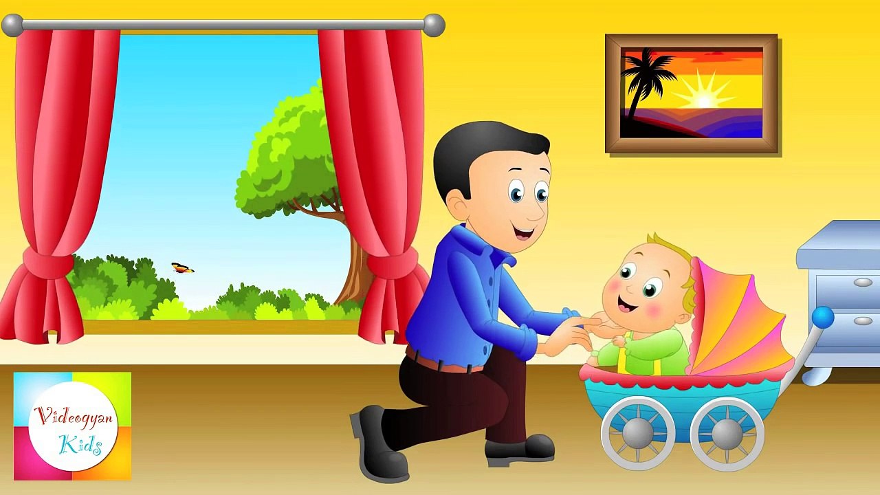 Hush Little Baby Don't Say a Word Nursery Rhyme - Cartoon Animation Songs For Children