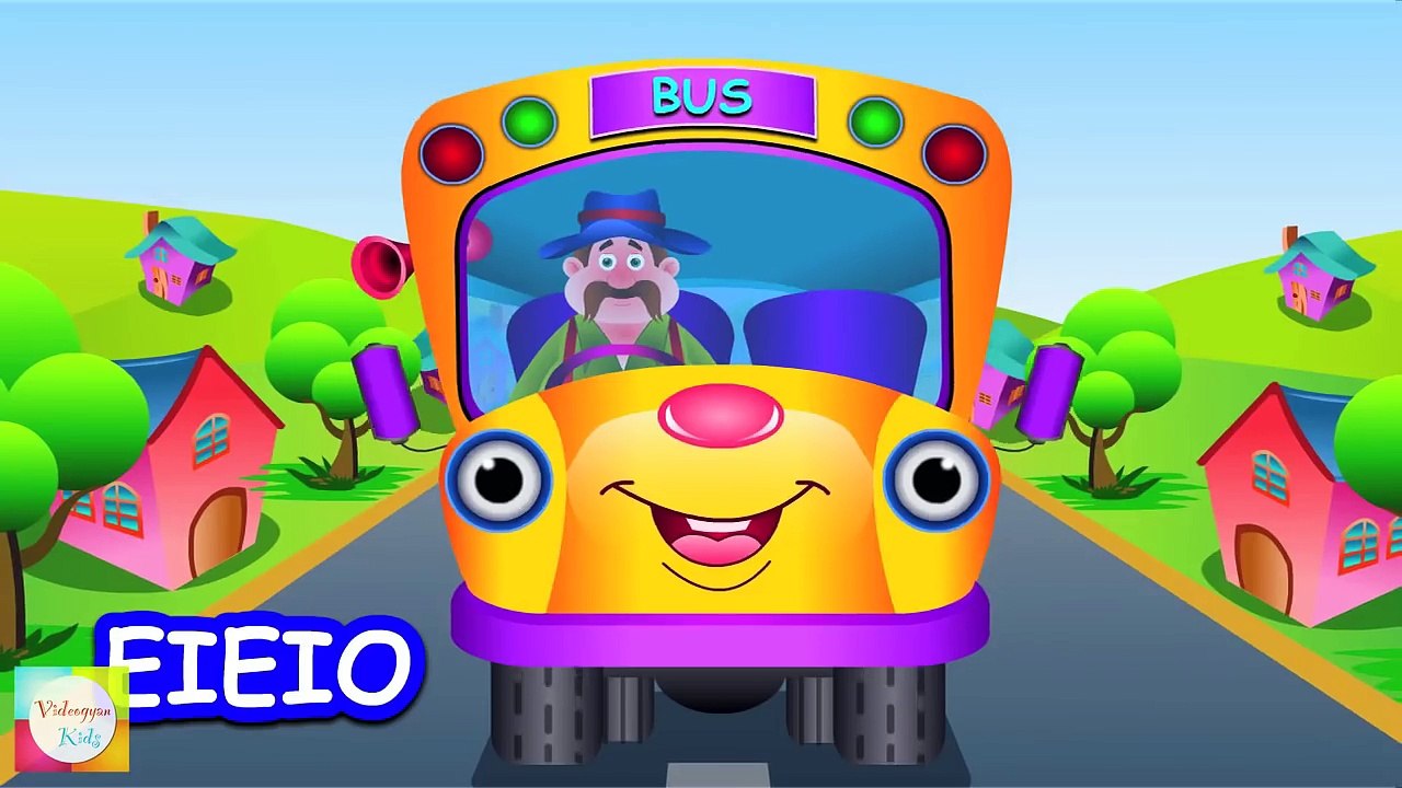 Old MacDonald Had A Bus - Fun Rhymes For Children