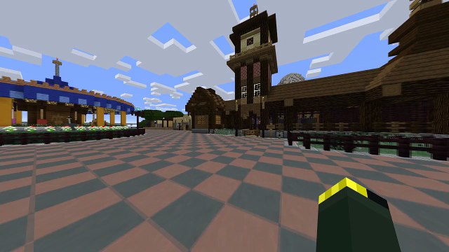 Peter Pan's Flight Disneyland Ride (Minecraft 2016) [4K] [60fps]