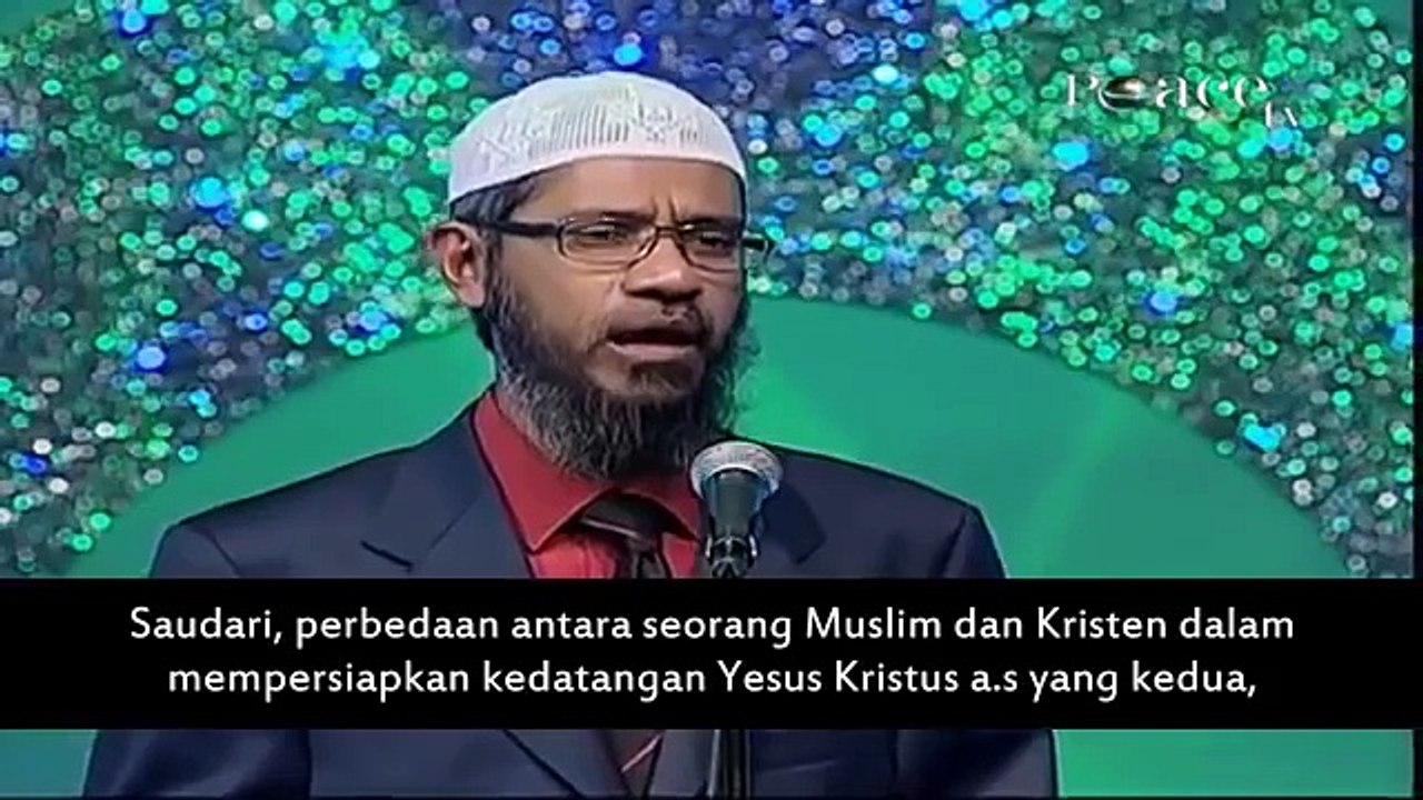 Dr. Zakir Naik Videos. Wanita Kristen Menemukan Kedamaian Dalam Islam Dr Zakir Naik