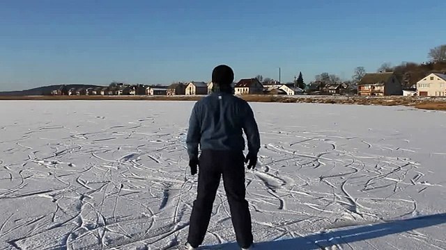 # НА КАТКЕ катание на коньках ЗИМА 2014 Браслав Беларусь