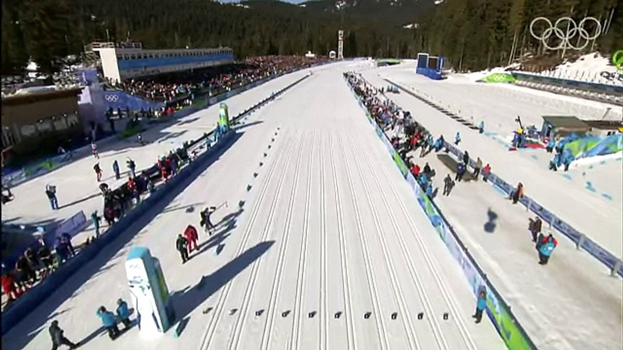 Ustyugov - Men's Biathlon - 15KM Mass Start - Vancouver 2010 Winter Olympic Games