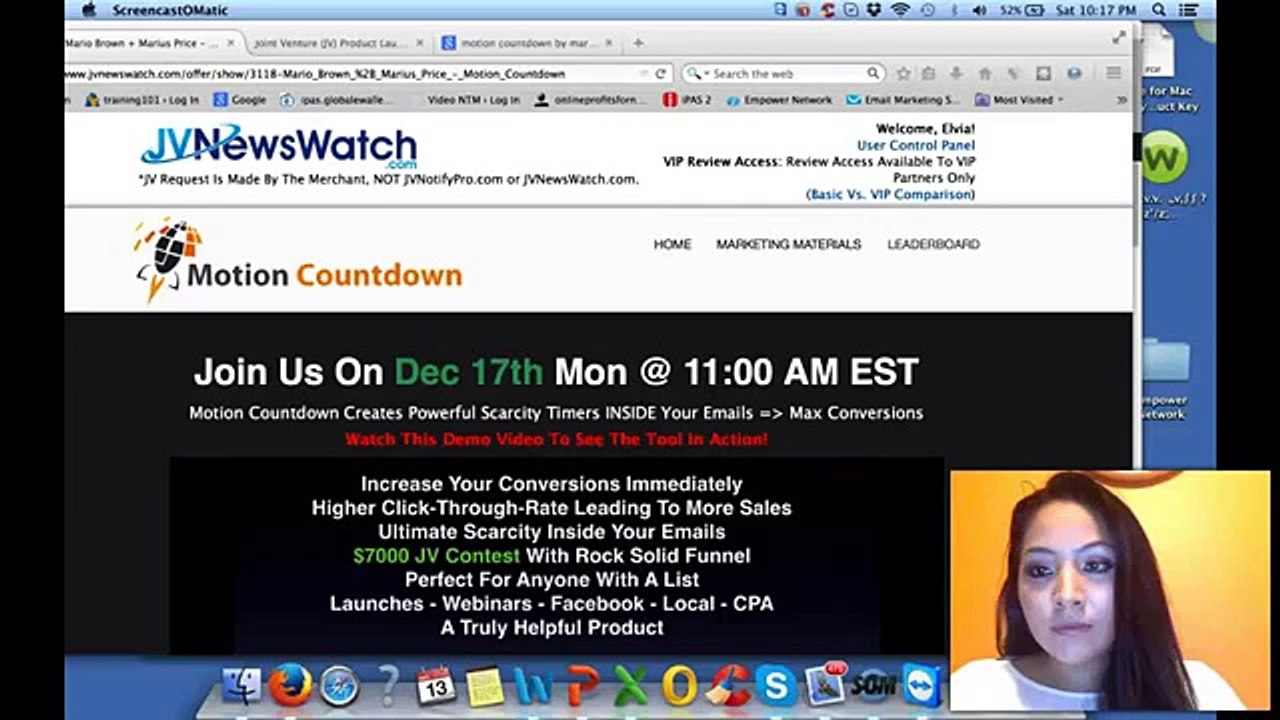 Motion Countdown by  Mario Brown + Marius Price Review