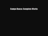 PDF Campo Baeza: Complete Works  EBook