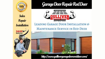 Download Video: Garage Door Repair Red Deer, Replacement, Maintenance & Installation services