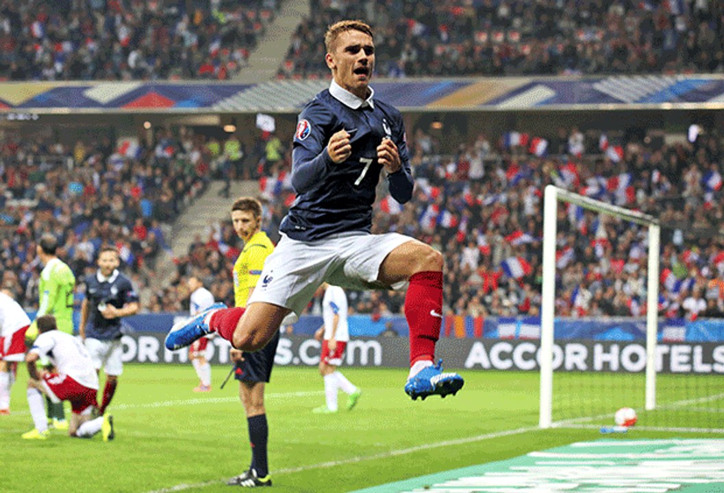 Gros plan sur Antoine Griezmann