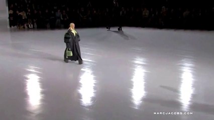 Lady Gaga walks in Marc Jacobs' fall fashion show
