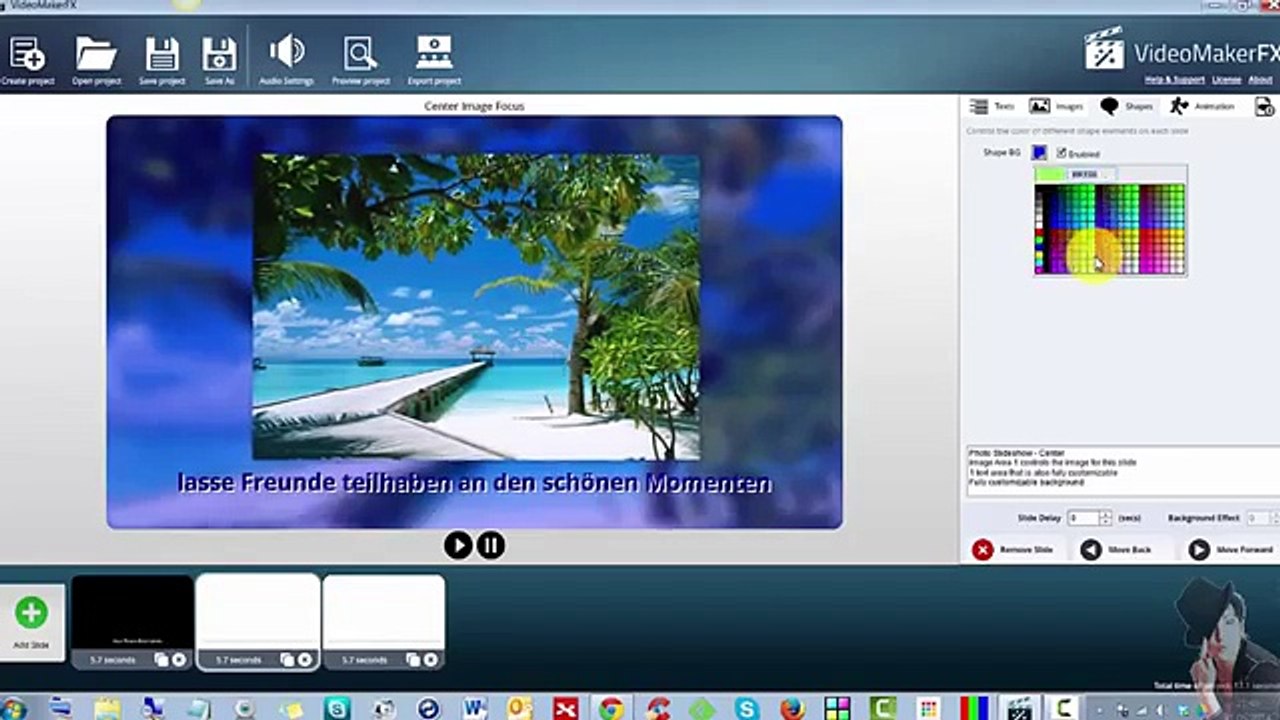 VideoMakerFX Software deutsch|Urlaubsvideo erstellen