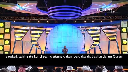 Dr. Zakir Naik Videos. Wanita Ini Tak Kuasa Menahan Tangis di Acara Dr Zakir Naik