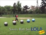 Amazing Swis Ball Surfing Fails