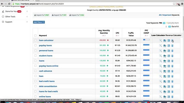 Serped.net Tutorial SEO Keyword Research Tools