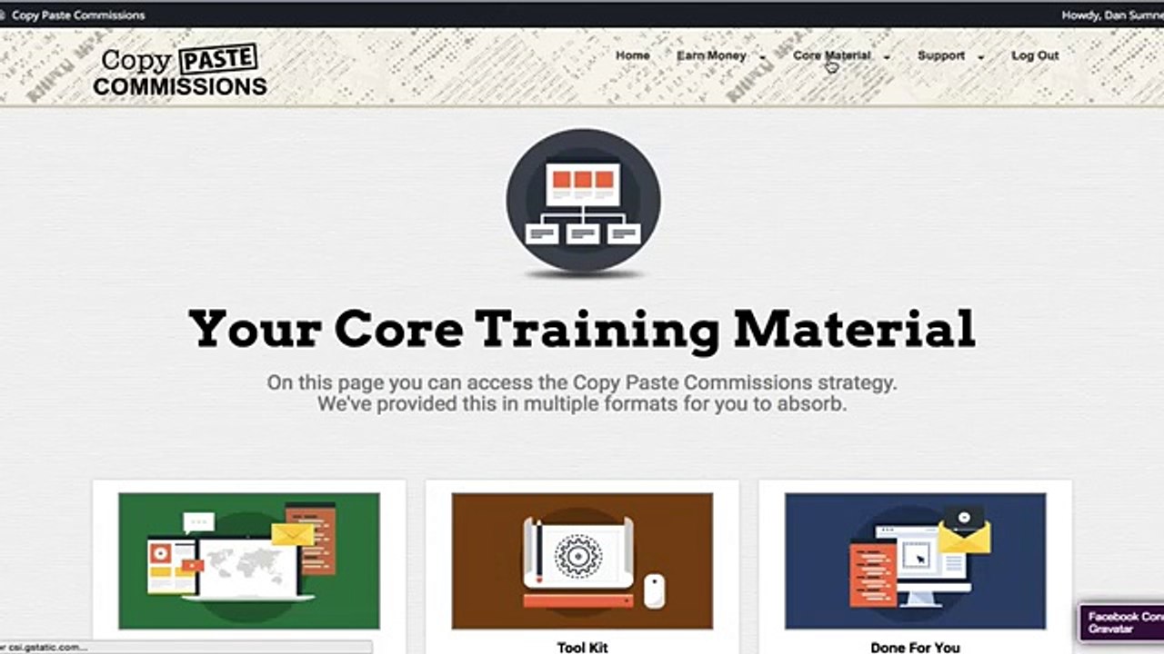 Copy Paste Commissions Bonus