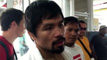 Pacquiao: I do not condemn gays, just their acts