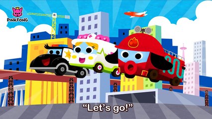 Super Brave Cars  Car Songs  PINKFONG Songs for Children