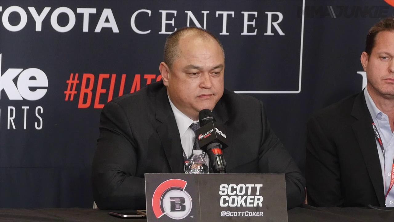 Bellator president Scott Coker, Jon Slusser Spike TV, comment on show's outcome