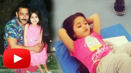 (Video) Salman Khan's Crazy Little Fan SUZI's HILARIOUS Workout In GYM