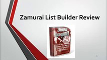 Zamurai List Builder - The best Review and Bonus