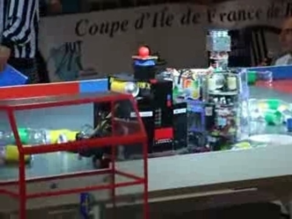 La coupe d'Ile de France de robotique