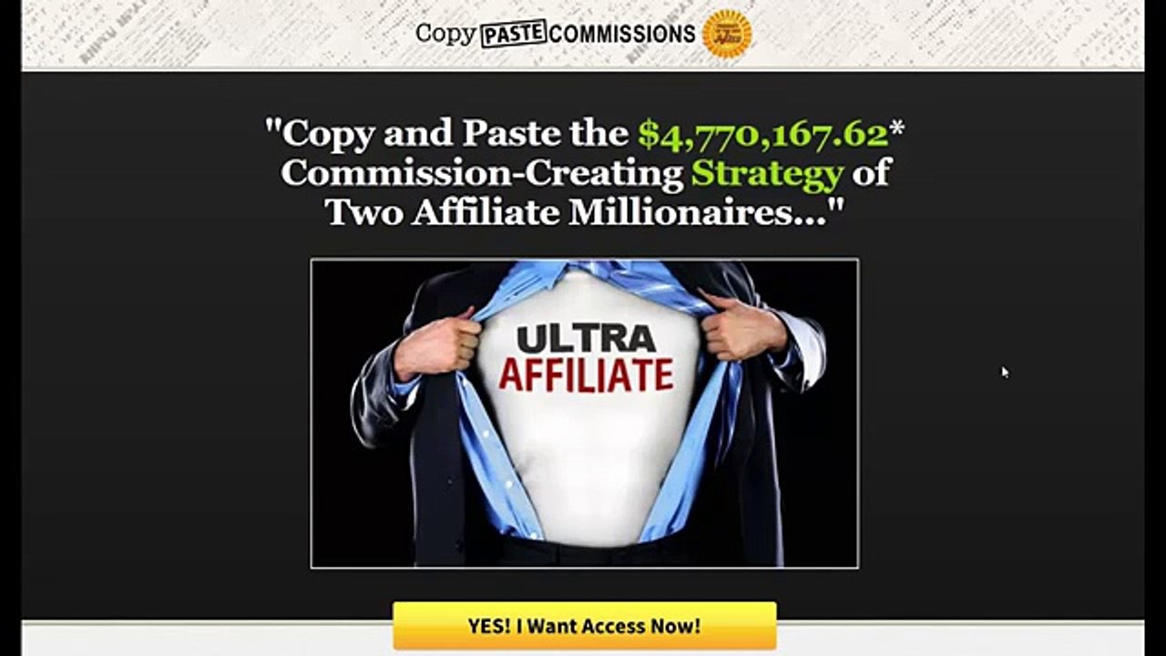 Copy Paste Commissions Review: Legit or SCAM?
