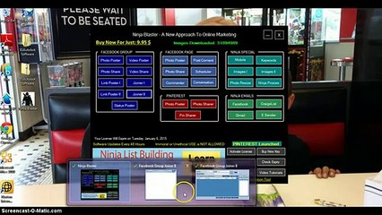 Ninja Blaster Reveiw / post on autopilot