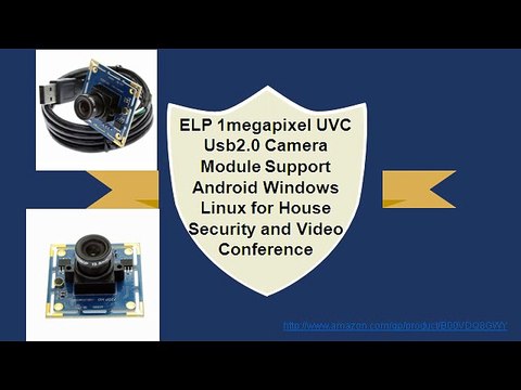 ELP 1megapixel UVC Usb camera Module Support Android Windows Linux for House Security and Video Conference