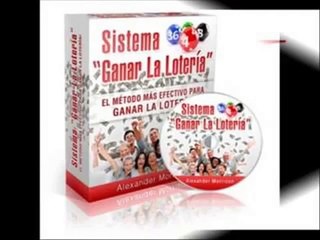 Sistema Ganar La Lotería Único En Español
