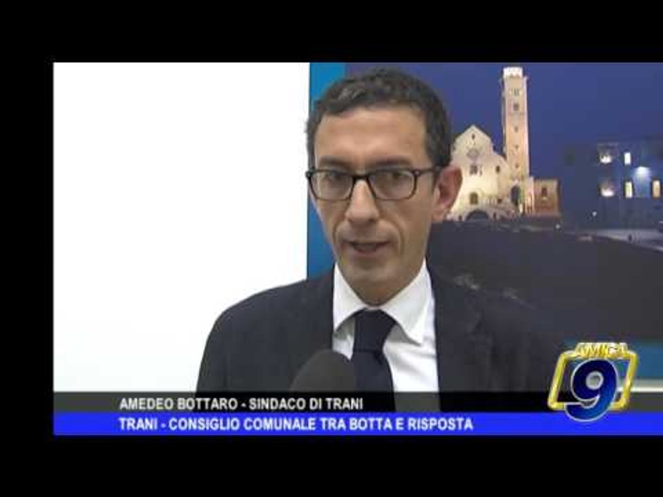 Trani | Consiglio Comunale tra botta e risposta