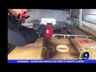 Giovinazzo | Acquistano benzina con carte di credito clonate, due arresti