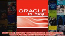 Download PDF  Oracle PLSQL Interview Questions Answers and Explanations Oracle PLSQL FAQ Oracle FULL FREE