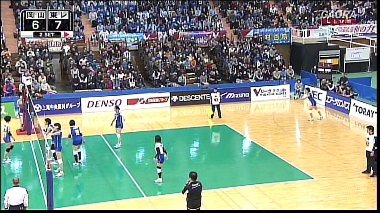 1月16日岡山戦　2セット目