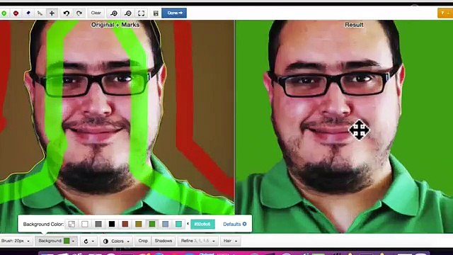 YouZign - Ejemplo de Como ELIMINAR FONDO de Una Imágen Con El Editor Incluido En YouZign