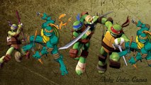Ninja Turtles Daddy Finger Family Kids Music Video