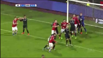 Vlaar GOAL(2:0) AZ Alkmaar vs FC Groningen - 20/02/2016