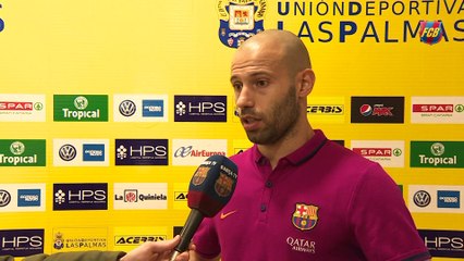 Mascherano i Vermaelen valoren la victòria contra el Las Palmas