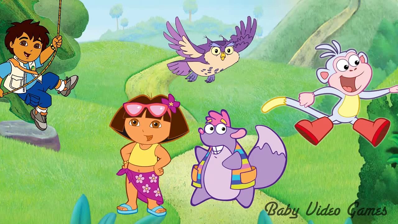 Daddy Finger Family Dora the Explorer Song