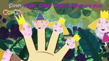 Ben & Hollys Little Kingdom Finger Family Nursery Rhymes Lyrics