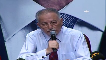 İhsanoğlu: Eskisini yok ederken yeni vesayet sistemi kurma hakkına sahip olamazsınız