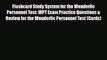 PDF Flashcard Study System for the Wonderlic Personnel Test: WPT Exam Practice Questions &