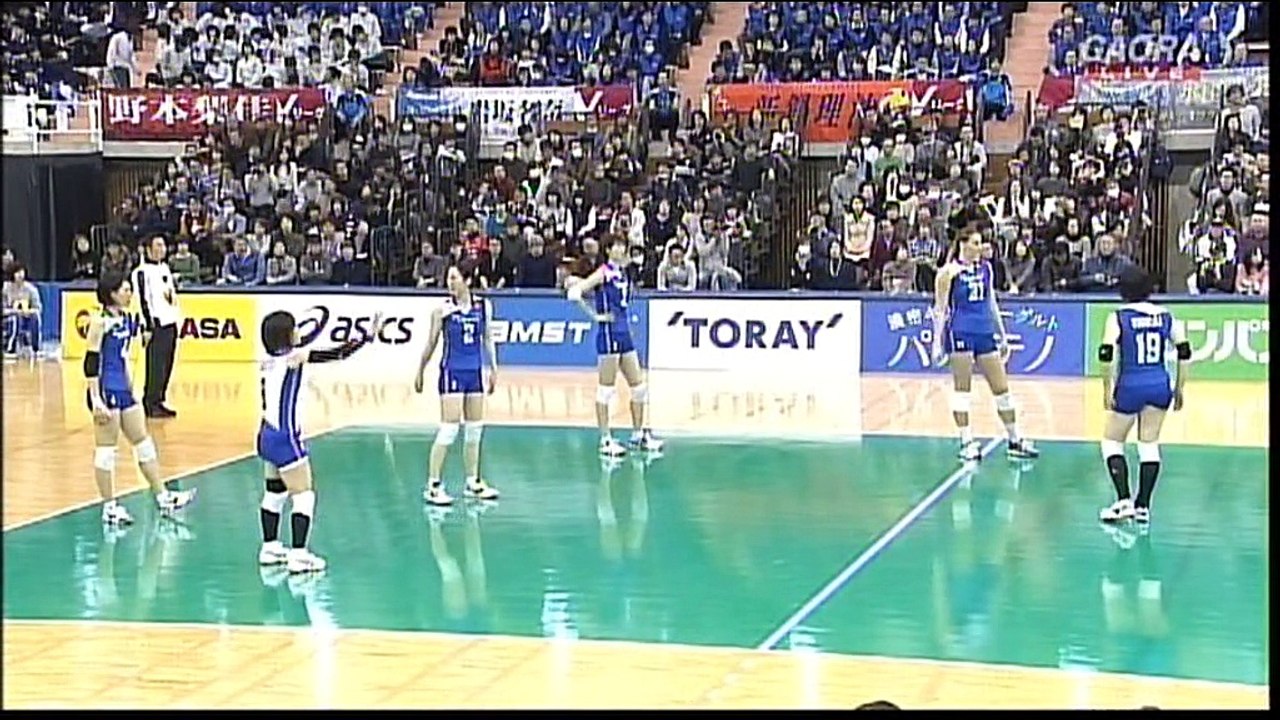 1月16日岡山戦　4セット目