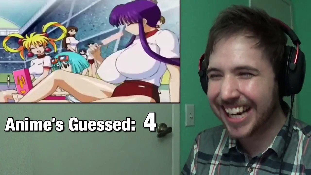 CAN YOU HANDLE THE BOUNCY ANIME BOOBS!? - Noble Reacts to Bouncing Anime Boobs Compilation