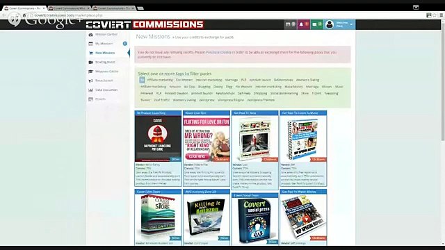 Covert Commissions Review and Bonuses