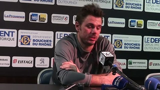 ATP - Open 13 - Marseille 2016 - Stan Wawrinka : Y a beaucoup de choses à dire sur Benoit Paire